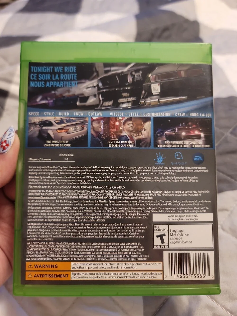 Need For Speed - Microsoft Xbox One